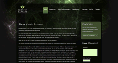 Desktop Screenshot of keratin-express.com